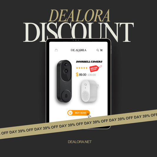 AA51 1080P WiFi Doorbell Camera – 2-Way Audio + Night Vision | 32% OFF Today