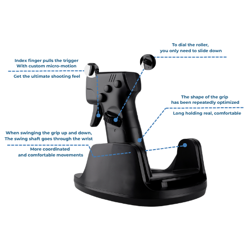 DEALORA™ Gun-Style FPS Wired Mouse